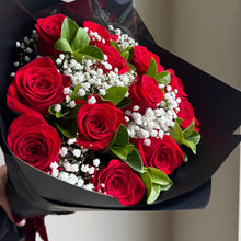 Baby Red Rose Bouquet - 12